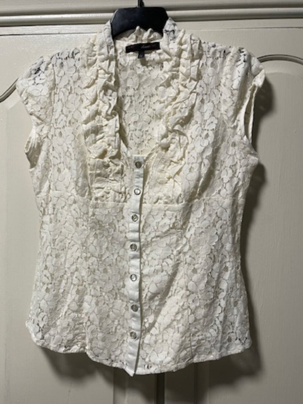 Heart Soul Lace Blouse Size L Excellent Conditions